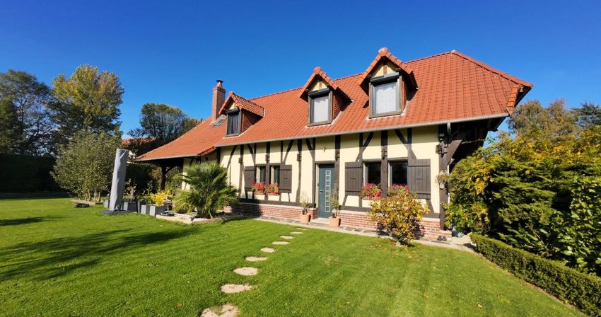Image Façade à  maison individuelle de Petit-Caux
