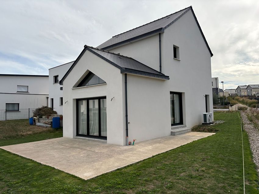 Image Façade à  maison individuelle de Bourgbarré
