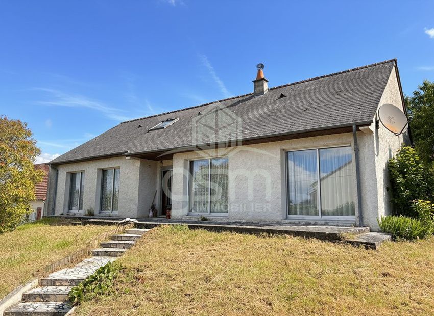 Image Façade à  maison individuelle de Sainte-Maure-de-Touraine