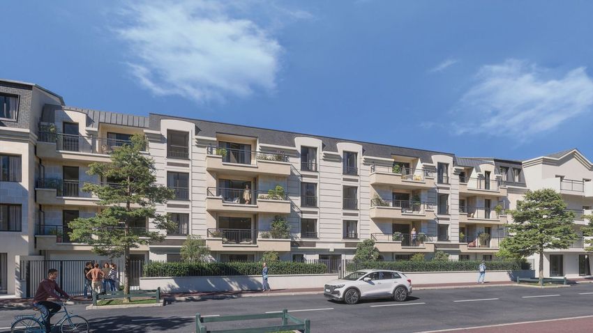Image Vue à appartement de 24 Rue de Fontenay 22, 23