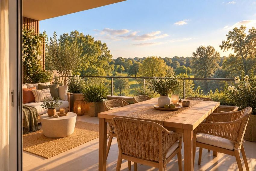 Image Terrasse à appartement de Blonville-sur-Mer