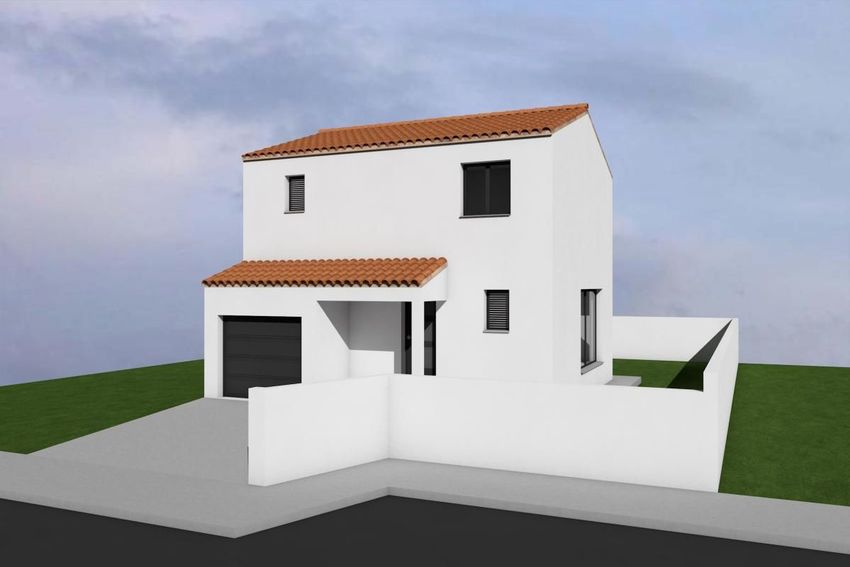 Image Façade à  maison individuelle de Thuir