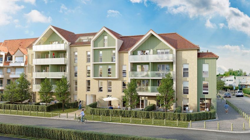 Image Façade à programme neuf de 337 Avenue Lucien Dufour