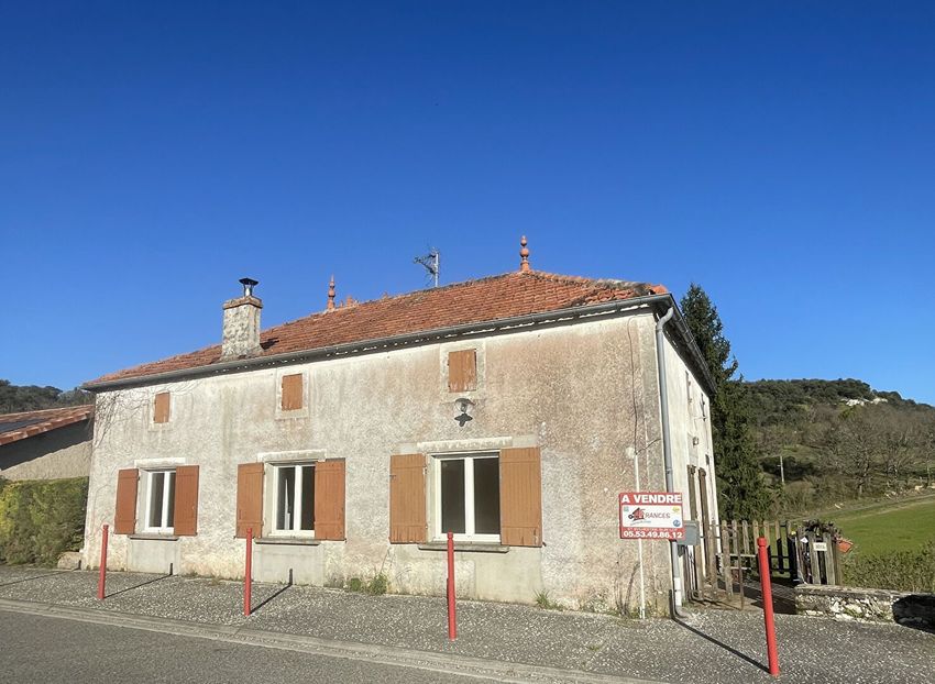 Image Façade à  maison individuelle de Valeilles