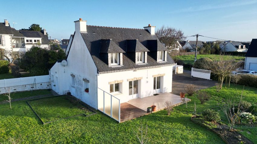 Image Façade à  maison individuelle de Plouharnel