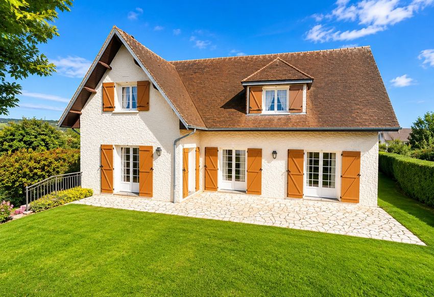 Image Façade à  maison individuelle de Belforêt-en-Perche