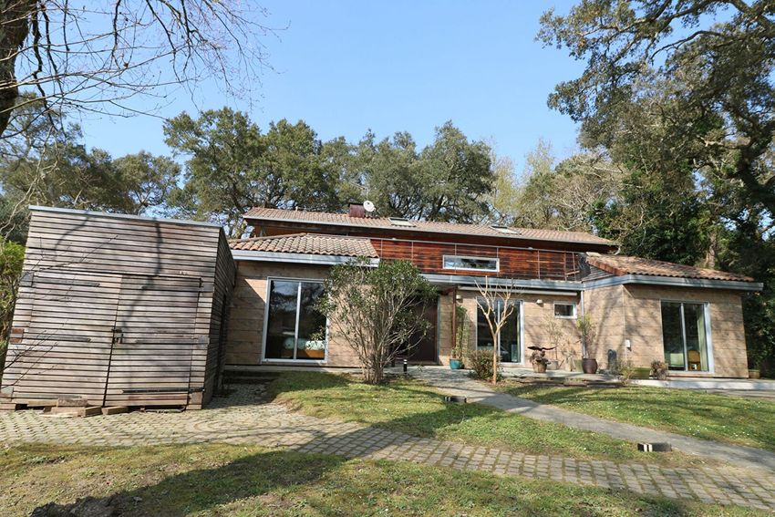 Image Façade à  villa de Soorts-Hossegor