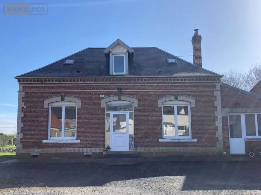 Image Façade à  maison individuelle de Acheux-en-Amiénois