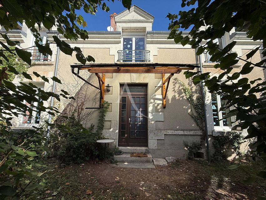 Image Façade à  maison mitoyenne de Chissay-en-Touraine