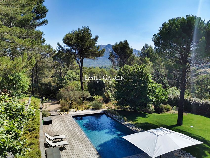 Image Piscine à  villa de Le Tholonet