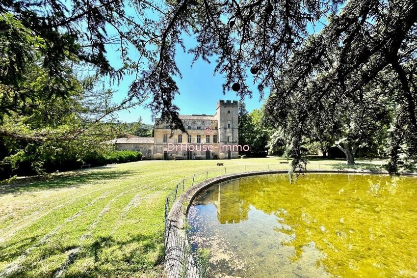 Image Jardin à  château de Vers-Pont-du-Gard
