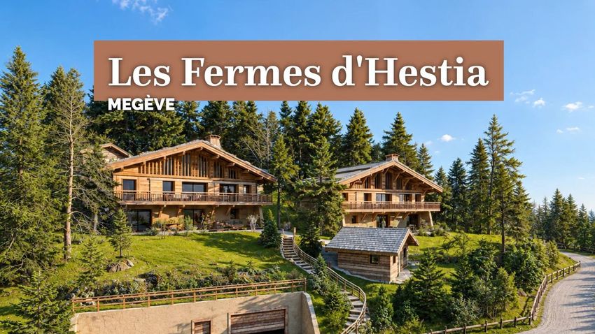 Image Façade à  chalet de montagne de Megève