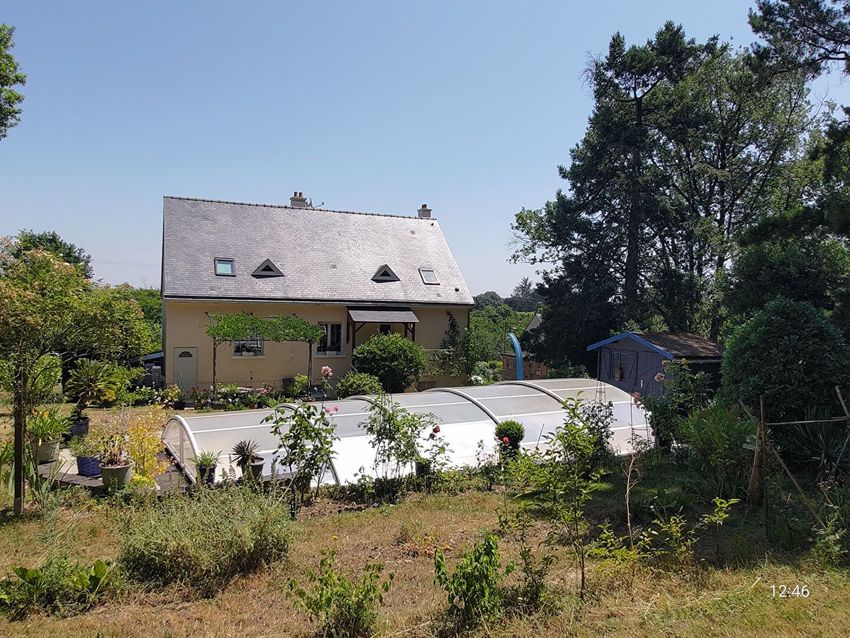 Image Façade à  maison individuelle de Gennes-Val-de-Loire