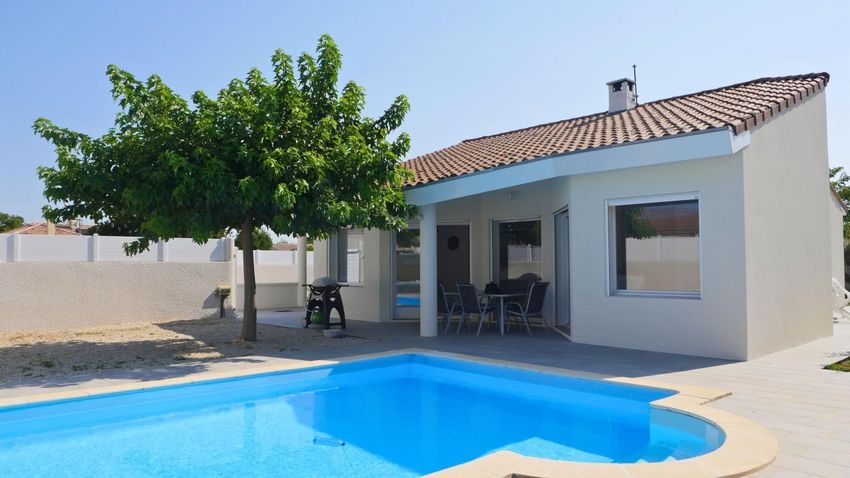 Image Piscine à  maison individuelle de Beaumont-Monteux