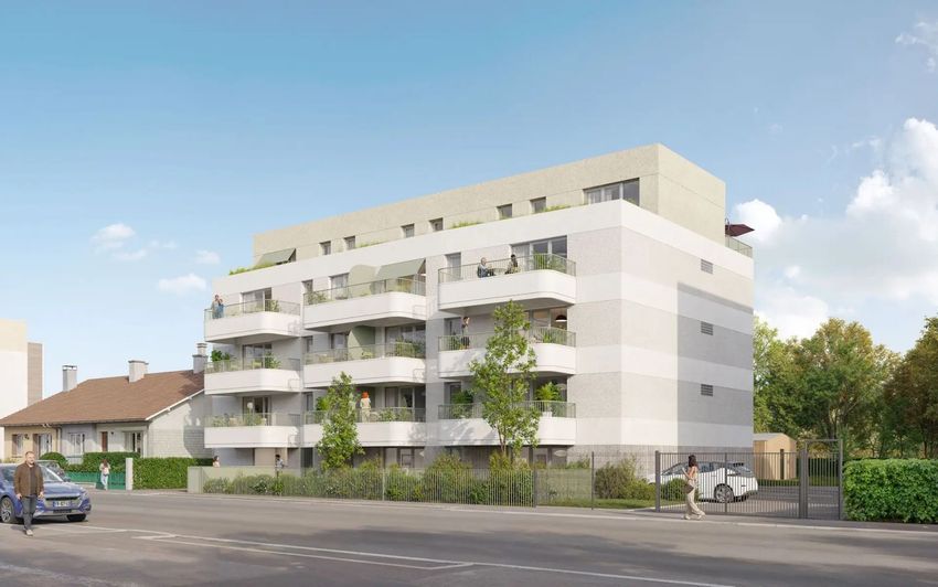 Image Façade à programme neuf de 6 Rue Edme Verniquet