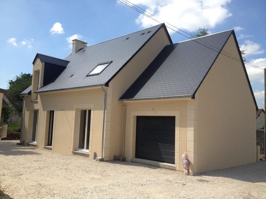 Image Façade à  maison individuelle de Vineuil