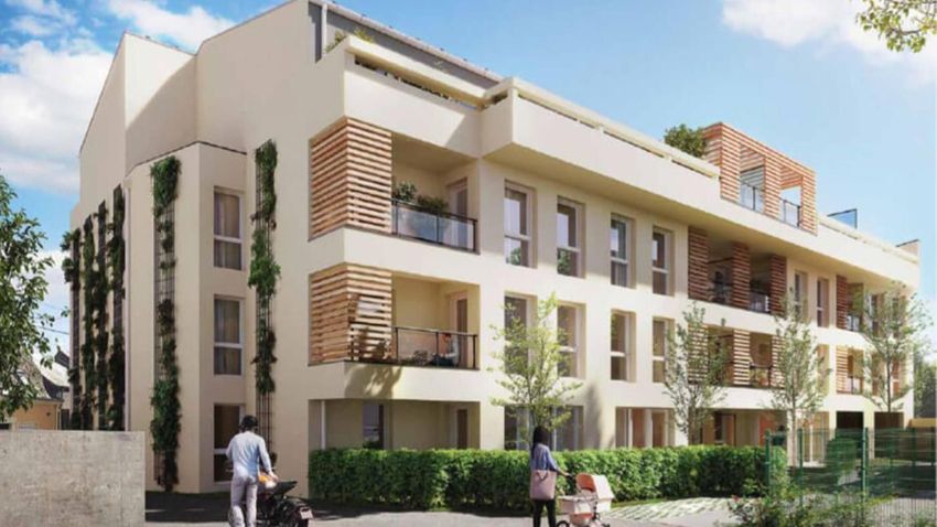 Image Façade à appartement de Le Mans