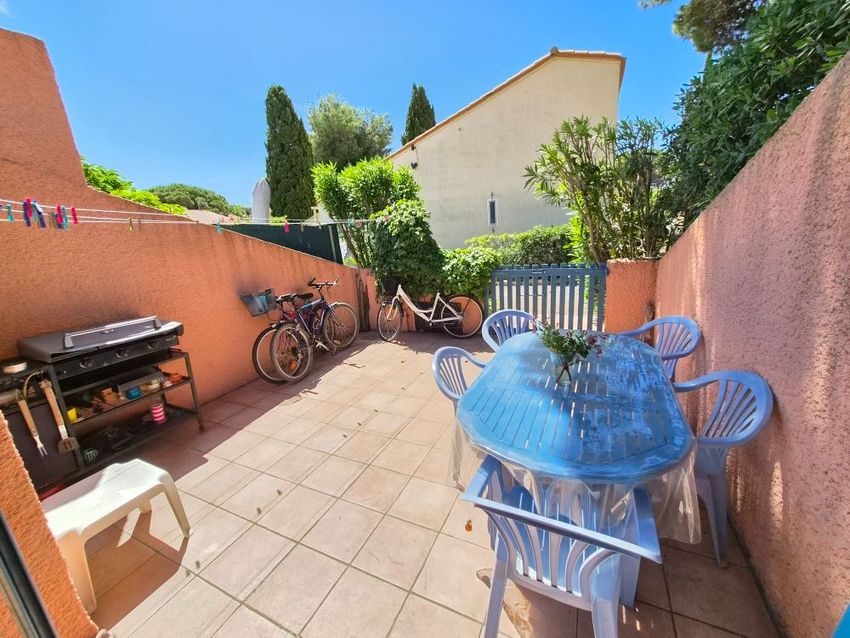 Image Terrasse à  maison mitoyenne de Le Barcarès