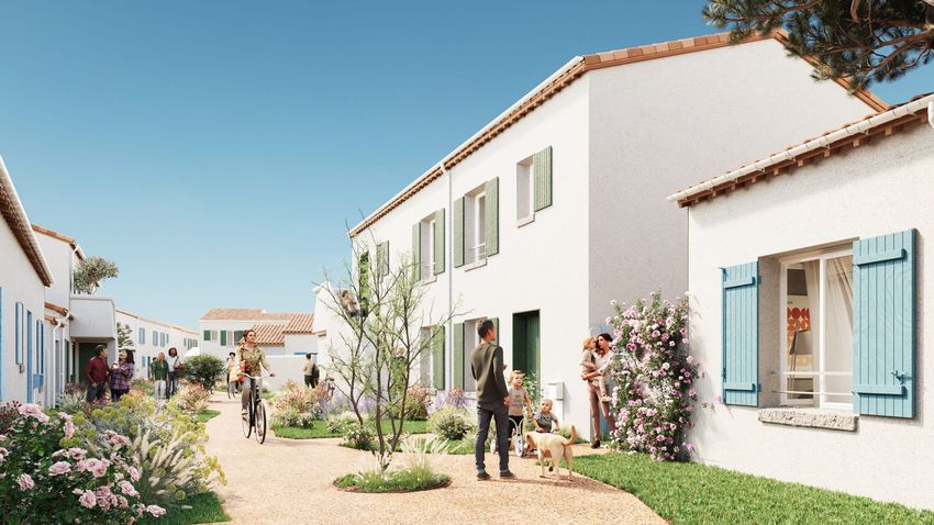 Image de  maison mitoyenne à 13 Avenue de Bel air