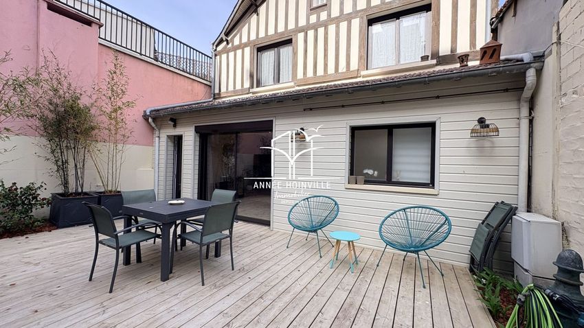 Image Terrasse à  maison individuelle de Trouville-sur-Mer