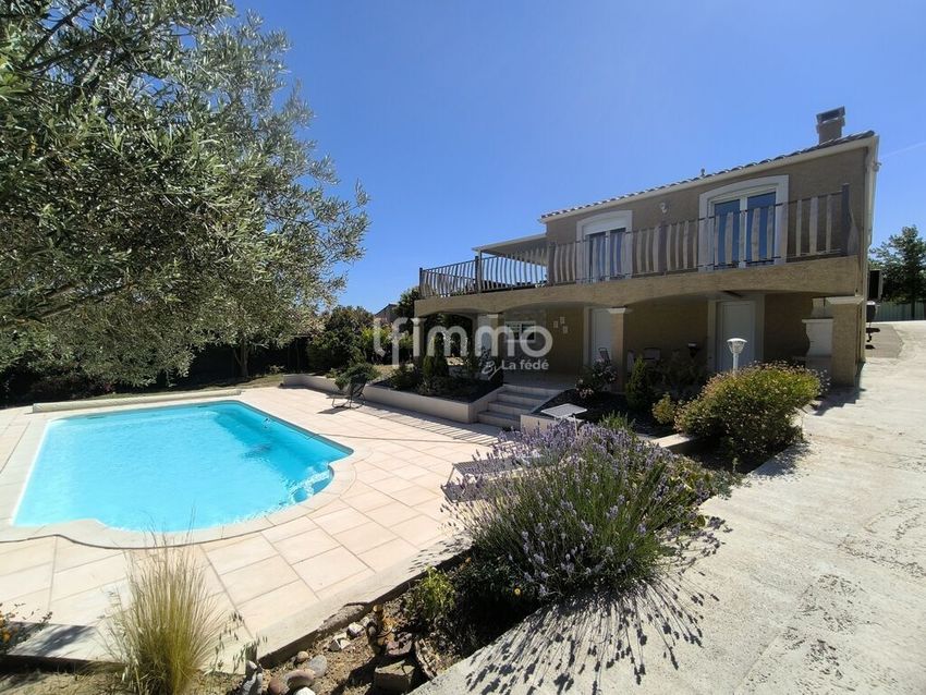 Image Piscine à  propriété agricole de Conilhac-Corbières