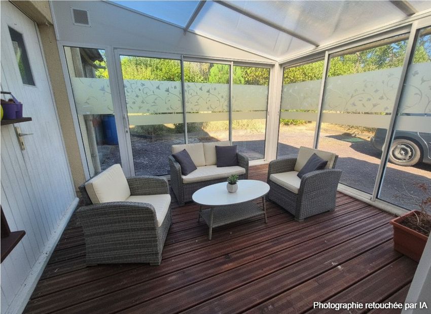 Image Terrasse à  maison mitoyenne de Folcarde