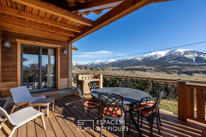 Image Terrasse à  maison individuelle de Bolquère