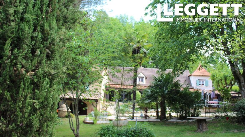 Image Jardin à  propriété agricole de Villefranche-du-Périgord