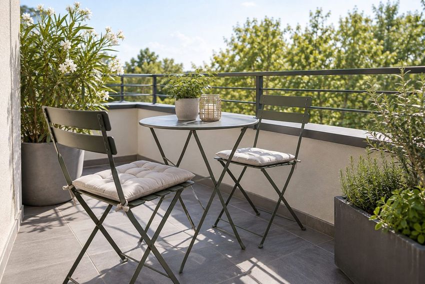 Image Terrasse à appartement de Sans numéro Chemin du Bel air