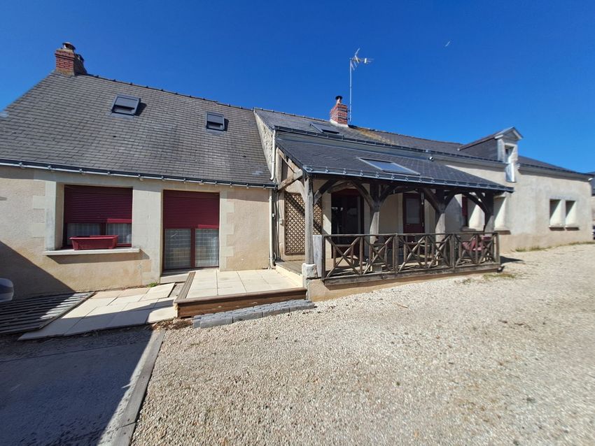 Image Façade à  maison individuelle de Ingrandes-Le Fresne sur Loire