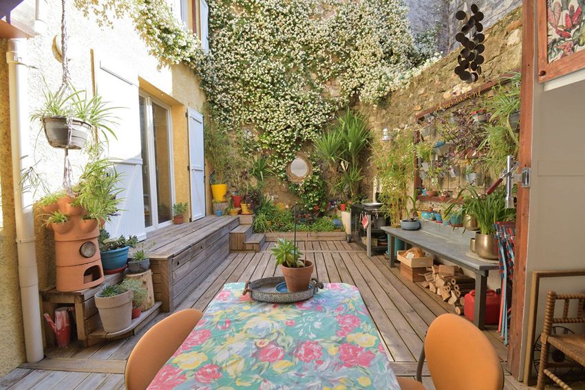 Image Terrasse à  maison individuelle de Saint-André-de-Sangonis