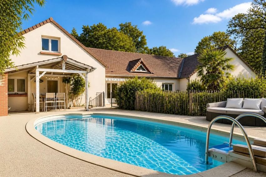 Image Piscine à  maison individuelle de Yvoy-le-Marron