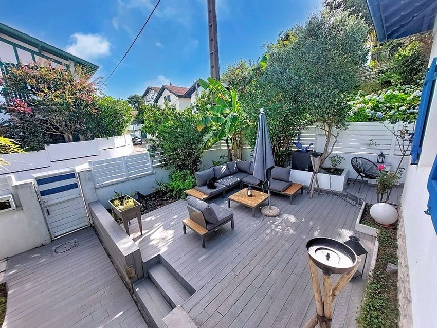 Image Terrasse à  maison individuelle de Biarritz