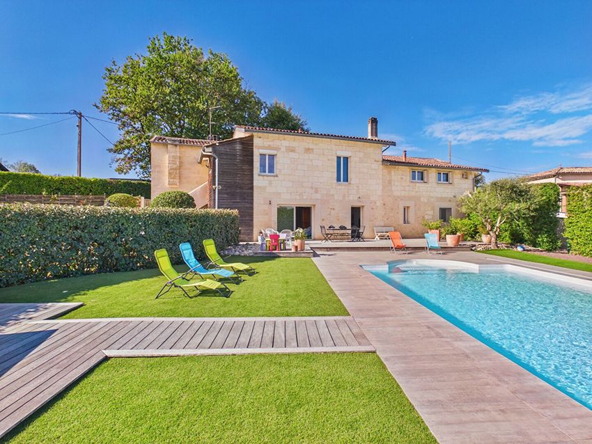 Image Piscine à  maison individuelle de Quinsac