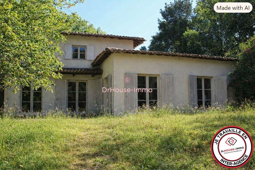 Image Façade à  villa de Cambes