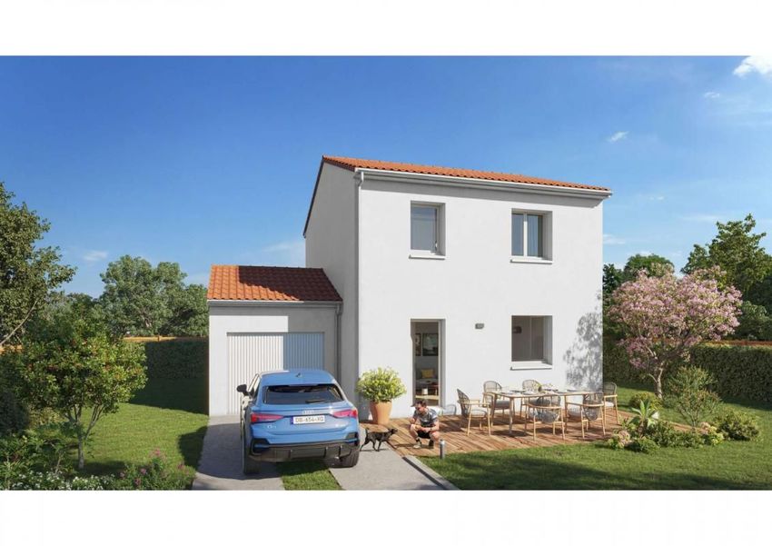 Image Façade à  maison individuelle de Montaigu-Vendée