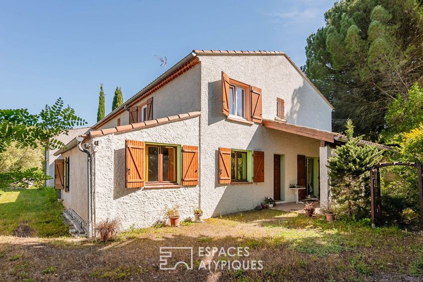 Image Façade à  maison individuelle de Pieusse