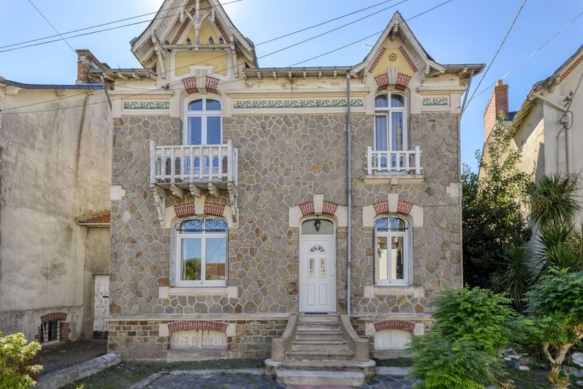 Image Façade à  maison mitoyenne de Le Pellerin