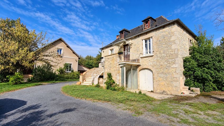 Image Façade à  maison individuelle de Condat