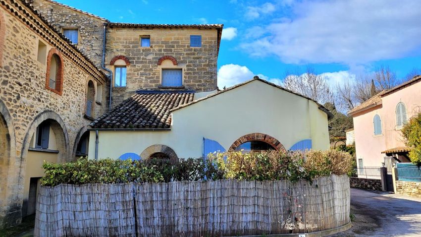 Image Façade à  maison individuelle de Uzès