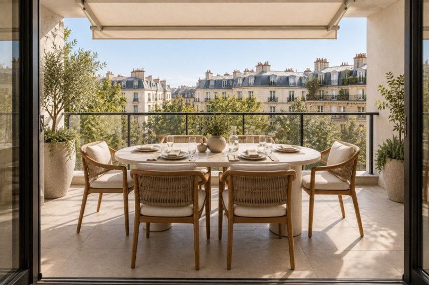 Image Terrasse à penthouse de Muette Sud