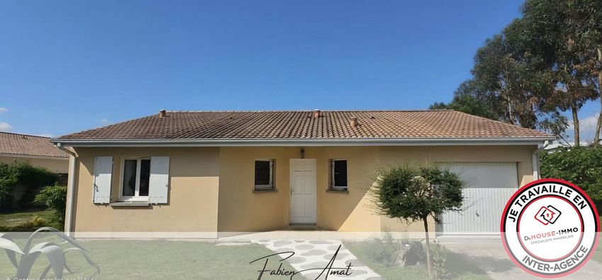 Image Façade à  villa de Saint-Savin
