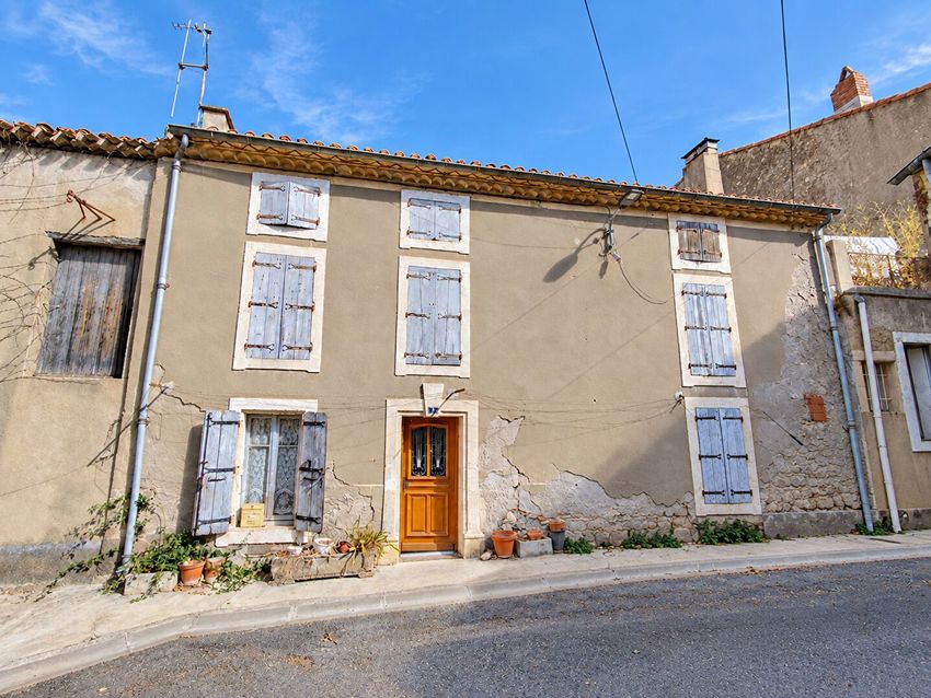 Image Façade à  maison mitoyenne de Ouveillan