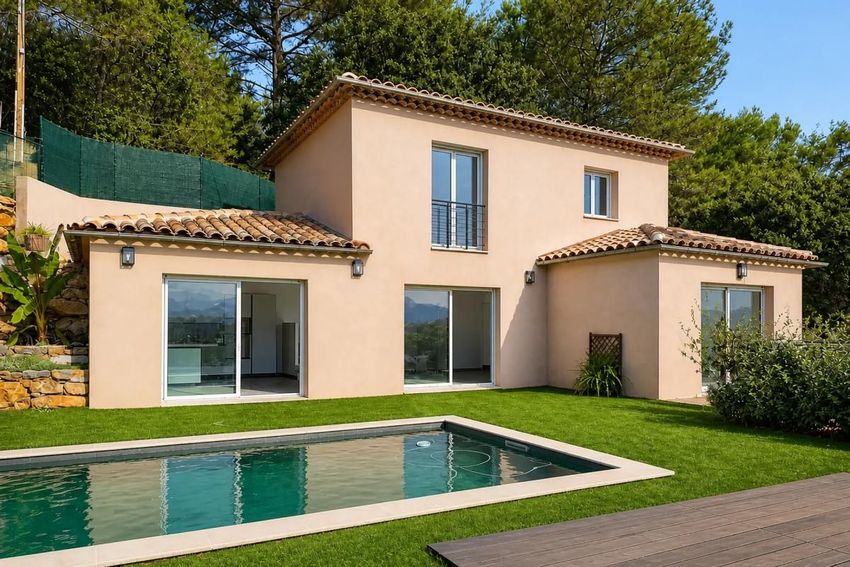 Image Piscine à  maison individuelle de Carnoules