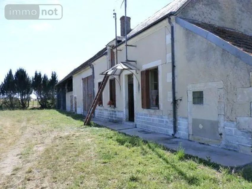 Image Façade à  maison individuelle de Saint-Hilaire-en-Lignières