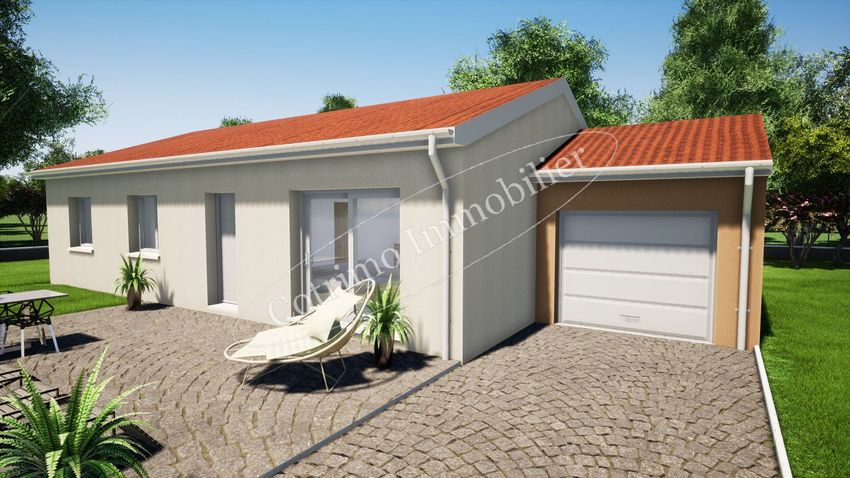 Image Façade à  maison individuelle de Chassieu