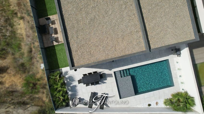 Image Piscine à  maison mitoyenne de Pennautier