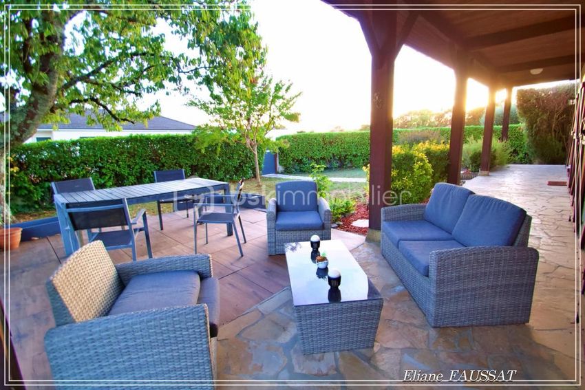 Image Terrasse à  maison individuelle de Bazet