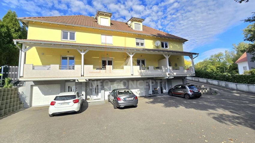 Image Façade à  maison mitoyenne de Seltz