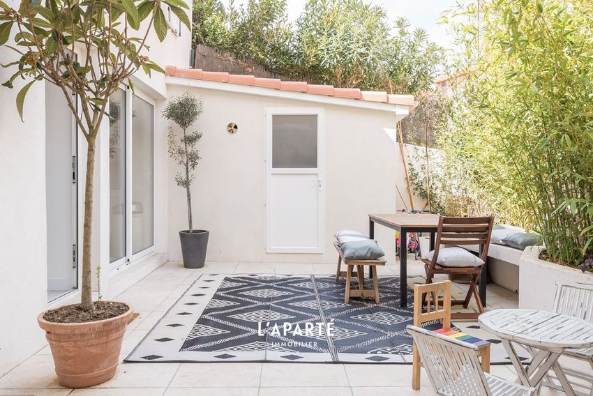 Image Terrasse à  maison individuelle de Marseille 6e Arrondissement